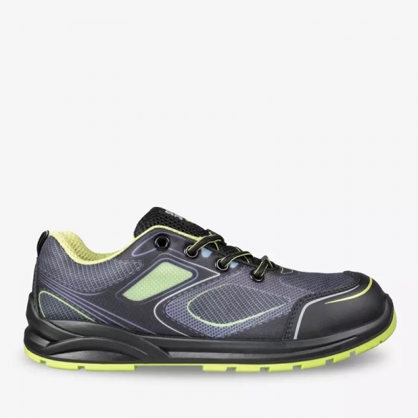 SAFETYJOGGER-S1P- Sicherheitshalbschuh, CADOR, green, ESD, SRC