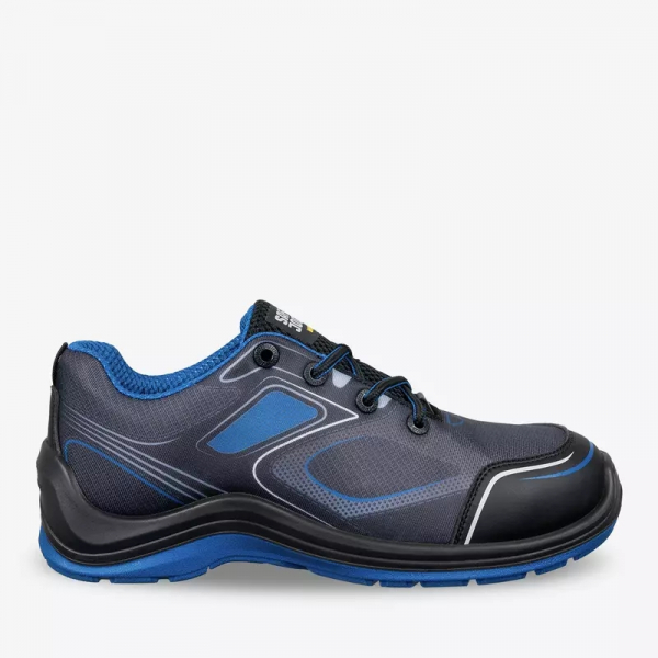 SAFETYJOGGER-S1P-Sicherheitshalbschuh, FLOW LOW, blau, ESD, SRC