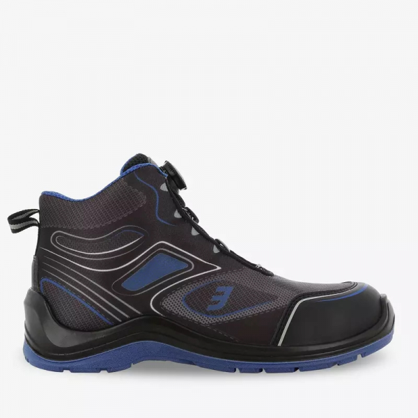 SAFETYJOGGER-S1P-Sicherheitsschuh, FLOW MID TLS, blau, hoch, ESD, SRC