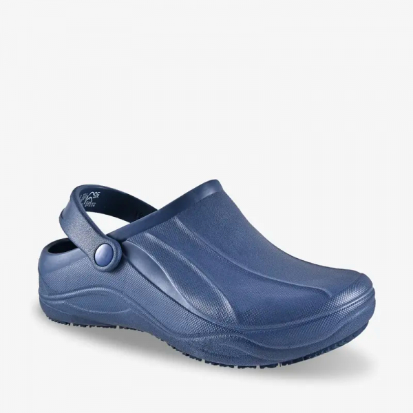 OXYPAS-Damen- und Herren--Arbeits-Berufs-Clogs, ESD, Smooth, navy