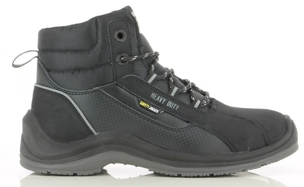 SAFETY JOGGER-S1P-Arbeits-Berufs-Sicherheits-Schuhe, Schnürschuhe, hoch, ELEVATE81, schwarz