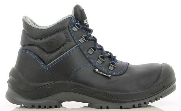 SAFETY JOGGER-S3-Arbeits-Berufs-Sicherheits-Schuhe, Schnrschuhe, hoch, COLE, C410, schwarz