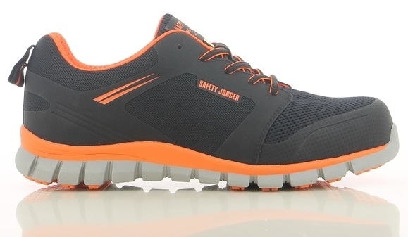 SAFETY JOGGER-S1P-Sicherheitshalbschuhe, LIGERO, ESD, schwarz/orange