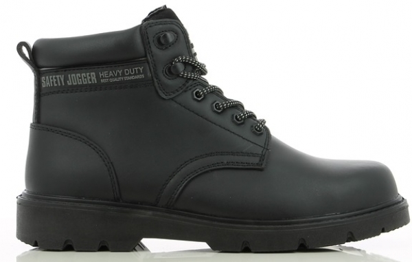 SAFETY JOGGER-S3-Arbeits-Berufs-Sicherheits-Schuhe, Schnrschuhe, hoch, X1100N, schwarz