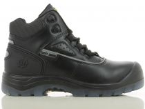 SAFETY JOGGER-S3-Arbeits-Berufs-Sicherheits-Schuhe, Schnürschuhe, hoch, Cosmos, schwarz