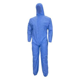 NITRAS POLYSAFE BASIC II, Schutzoverall, blau, EN ISO 13982-1, EN 13034
