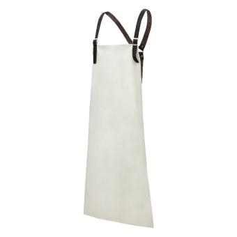 NITRAS Volllederschürze, grau