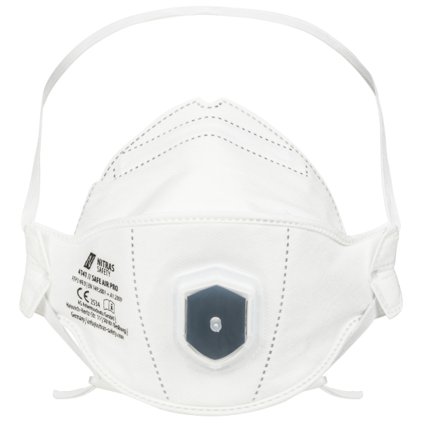 NITRAS SAFE AIR PRO, Atemschutzmaske, wei�, EN 149, Box � 15 St�ck