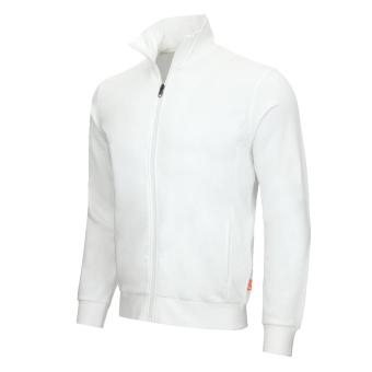 NITRAS MOTION TEX LIGHT, Sweatjacke, 70% Baumwolle / 30% Polyester, 300 g/qm