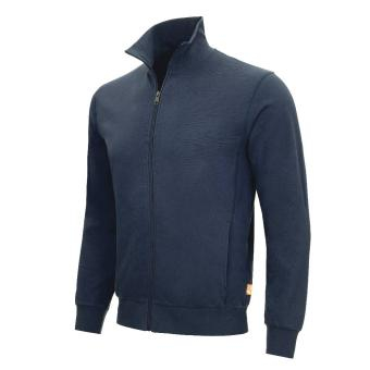 NITRAS MOTION TEX LIGHT, Sweatjacke, 70% Baumwolle / 30% Polyester, 300 g/qm