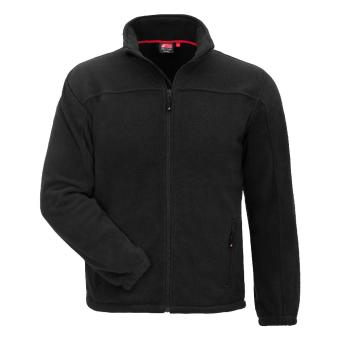 NITRAS MOTION TEX PLUS, Fleece-Jacke, schwarz