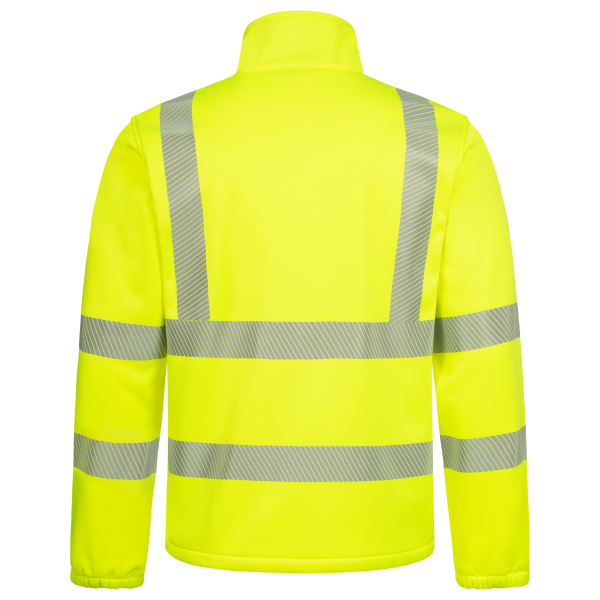 NITRAS-t MOTION TEX VIZ-Warn-Funktionsjacke, neongelb