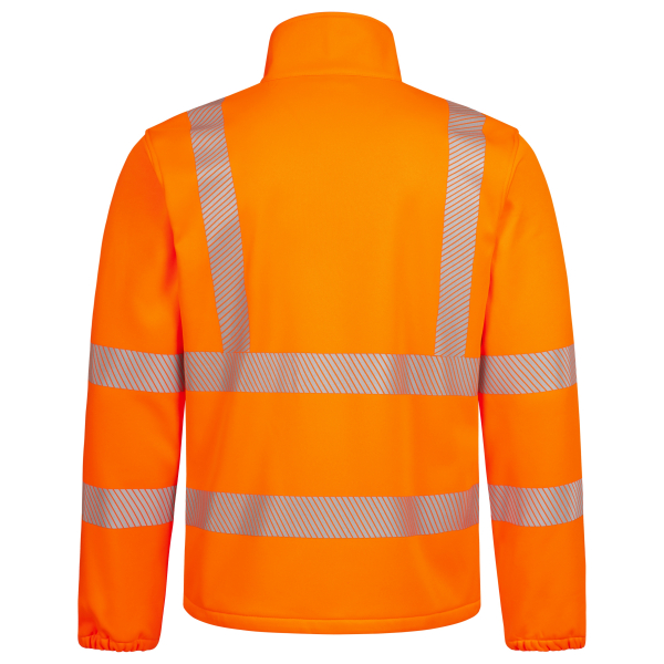 NITRAS-t MOTION TEX VIZ-Warn-Funktionsjacke, neonorange