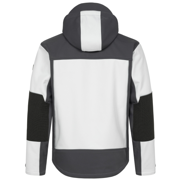 NITRAS MOTION TEX PLUS, Softshelljacke, wei� / grau, OEKO-TEX