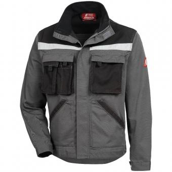 NITRAS MOTION TEX PLUS, Arbeitsjacke, grau/schwarz