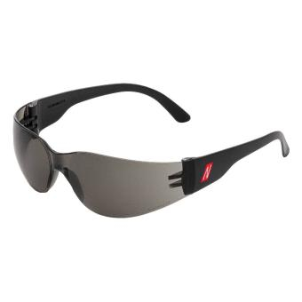 NITRAS VISION PROTECT BASIC, Schutzbrille, Tragkörper schwarz, Sichtscheiben sehr dunkel, EN 166