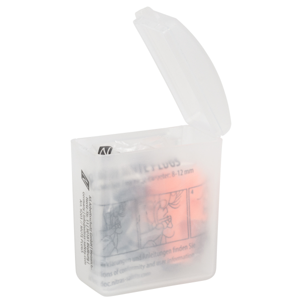 NITRAS MUTE PLUGS, Geh�rschutzst�psel, orange / schwarz