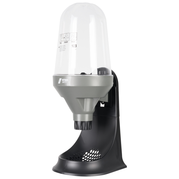 NITRAS  Geh�rschutzspender, grau / schwarz