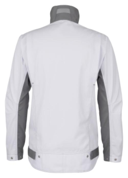 BEB-Bundjacke Inflame, wei�/mittelgrau