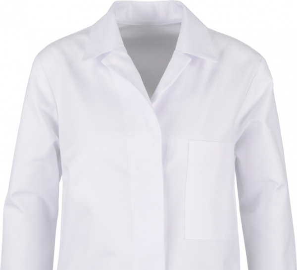 BEB-Damen-Arbeits-Berufs-Mantel, Herrenkittel,  BW 210, wei�