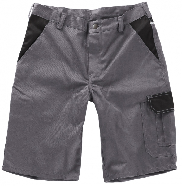 BEB-Arbeits-Berufs-Shorts, 245 g/m², grau/schwarz