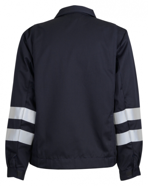 BEB-Arbeits-Berufs-Bund-Jacke, mit Reflexstreifen, Basic, MG 300, marine