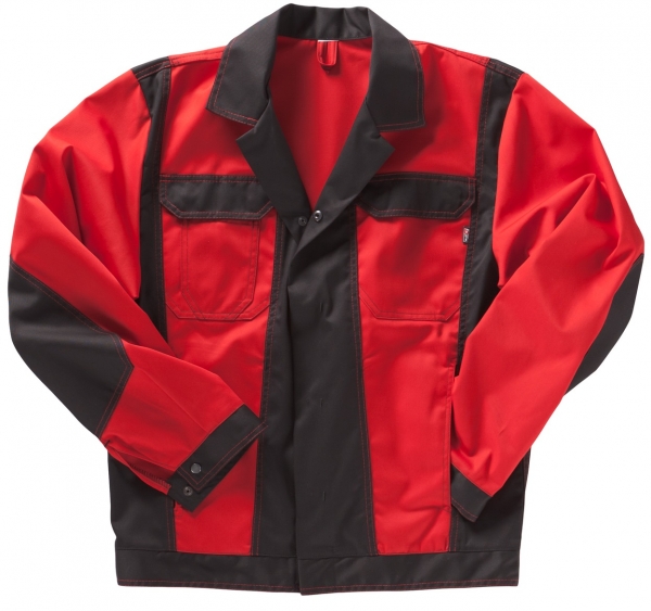 BEB-Bundjacke, Arbeits-Berufs-Jacke, Premium, MG 245, rot/schwarz