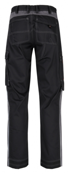 BEB-Damen-Arbeits-Berufs-Bund-Hose, INFLAME, 245 g/m, schwarz/dunkelgrau