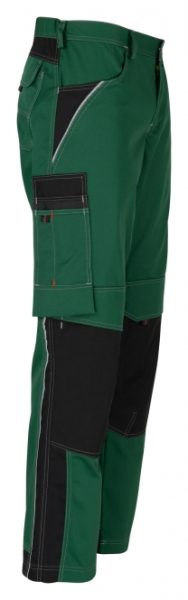 BEB-Damen-Arbeits-Berufs-Bund-Hose, INFLAME, 245 g/m, grn/schwarz