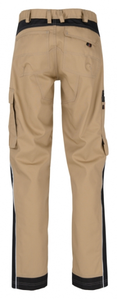 BEB-Arbeits-Berufs-Bund-Hose, Inflame, MG 245, sand/schwarz