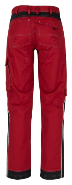 BEB-Arbeits-Berufs-Bund-Hose, Inflame, MG 245, fire engine red/schwarz