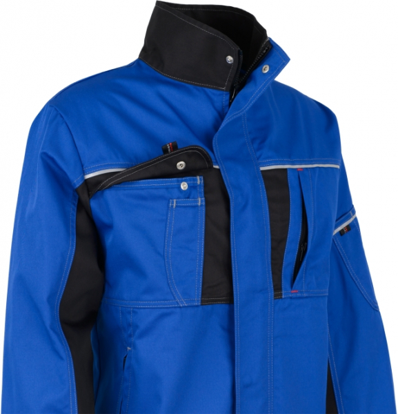 BEB-Bundjacke, Arbeits-Berufs-Jacke, Inflame, MG 245, kornblau/schwarz