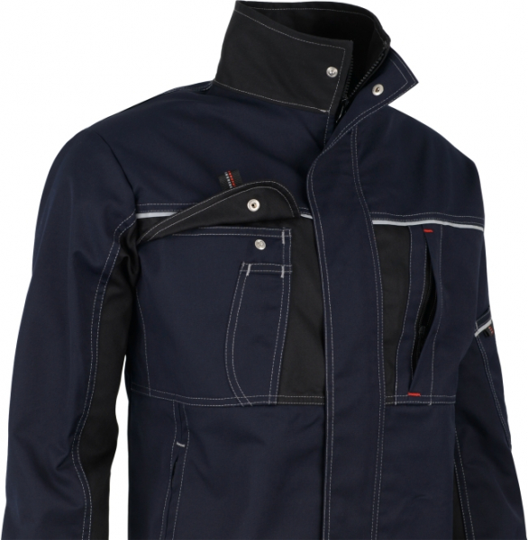 BEB-Bundjacke, Arbeits-Berufs-Jacke, Inflame, MG 245, blue shadow/schwarz