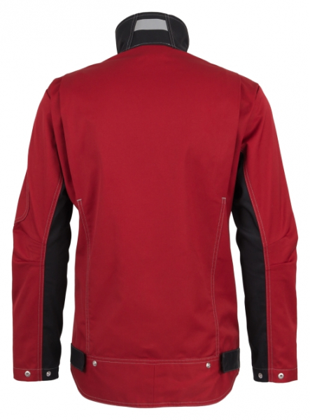 BEB-Bundjacke, Arbeits-Berufs-Jacke, Inflame, MG 245, fire engine red/schwarz