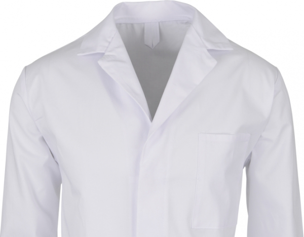 BEB-Herren-Arbeits-Berufs-Mantel, Herrenkittel, BW 210, wei�