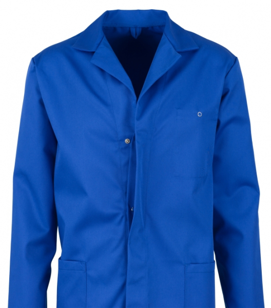 BEB-Basic-Herren-Berufs-Mantel, Arbeits-Kittel, Basic, MG 245, kornblau