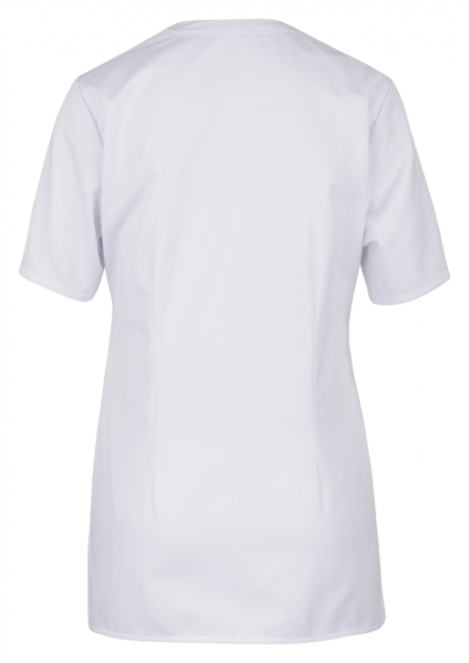 BEB-Damen-Schlupf-Jacke, Arbeits-Berufs-Kasack, MG215, wei