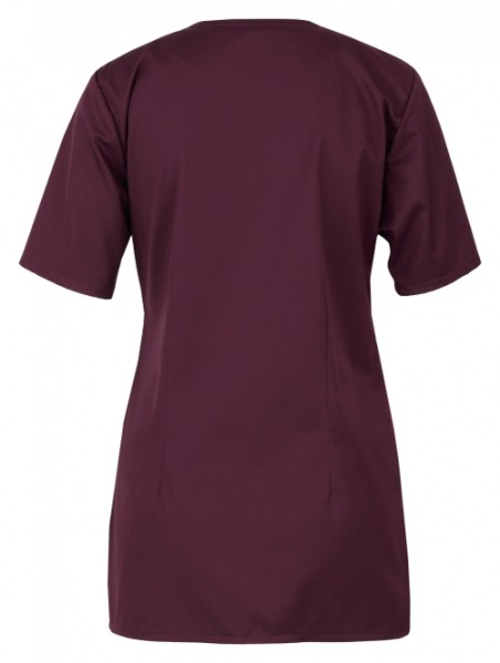 BEB-Damen-Schlupf-Jacke, Arbeits-Berufs-Kasack, MG180, cassis