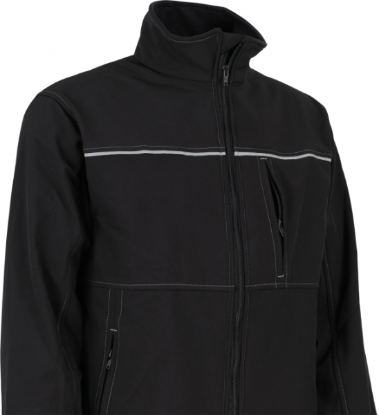 BEB-Softshell-Arbeits-Berufs-Jacke, INFLAME, 290 g/m�, schwarz
