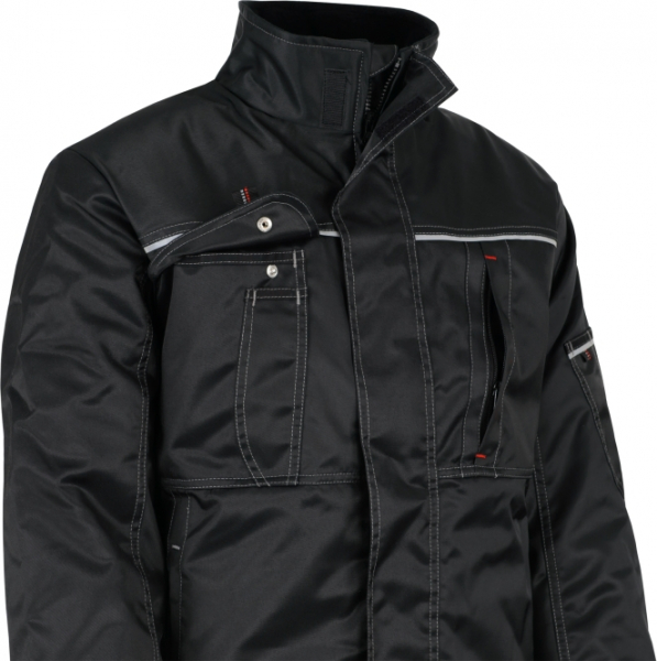 BEB-Winter-Wetter-Arbeits-Berufs-Jacke, INFLAME, 245 g/m, schwarz