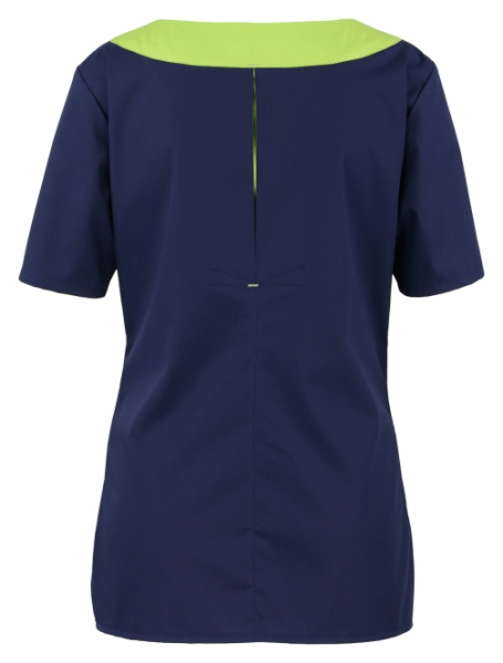 BEB-Damenkasack Stretchgewebe, 150 g/m, marine/apfel