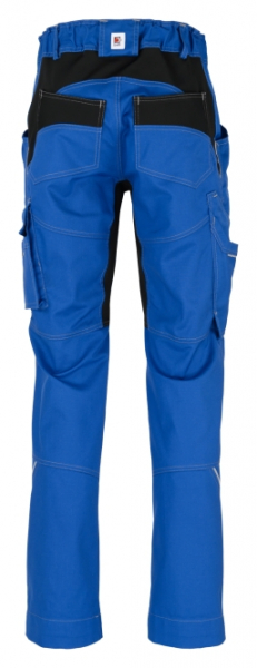 BEB-Herren-Bundhose, Flex, Fairtrade, kornblau/schwarz