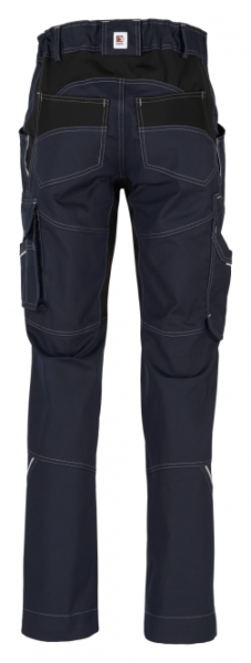 BEB-Herren-Bundhose, Flex, Fairtrade, blue shadow/schwarz