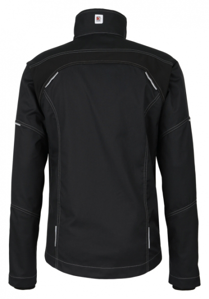BEB-Herren-Bundjacke, Flex, Fairtrade, schwarz
