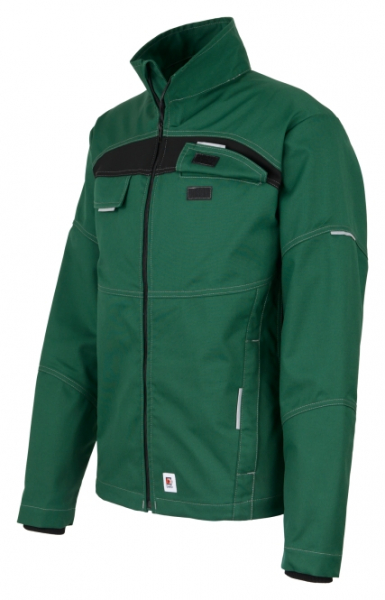 BEB-Herren-Bundjacke, Flex, Fairtrade, grn/schwarz