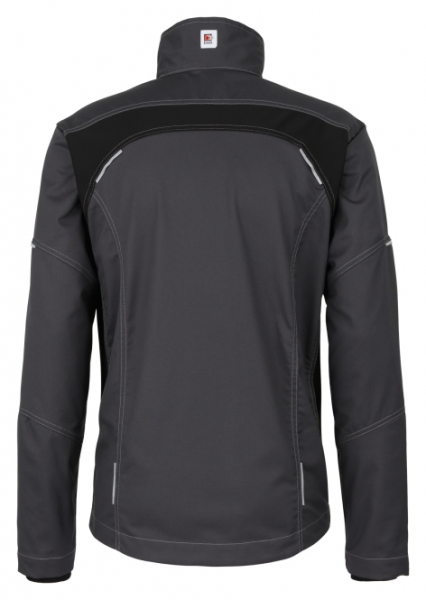 BEB-Herren-Bundjacke, Flex, Fairtrade, charcoal/schwarz