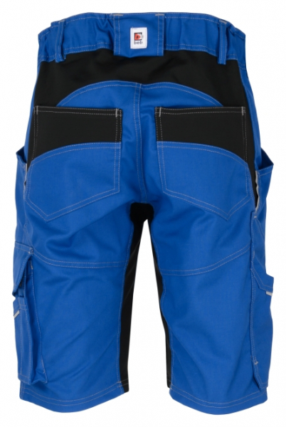 BEB-Herren-Shorts, Flex, Fairtrade, kornblau/schwarz