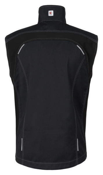 BEB-Herren-Weste, Flex, Fairtrade, schwarz