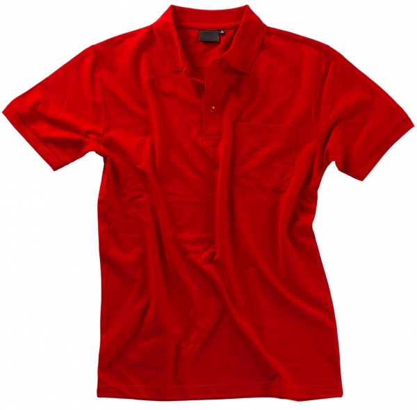 BEB Polo-Shirt Premium, MG 210/220, rot