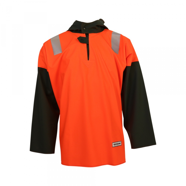 OCEAN-Mariner-Premium-Smock, 300 g/m, orange/oliv